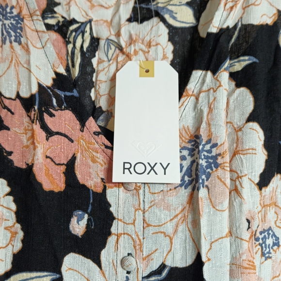 ROXY floral dress size large - Picture 7 of 8
